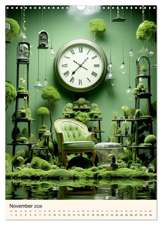 Produktbild: Ton in Ton (Wandkalender 2026 DIN A3 hoch), CALVENDO Monatskalender