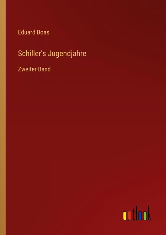 Produktbild: Schiller's Jugendjahre