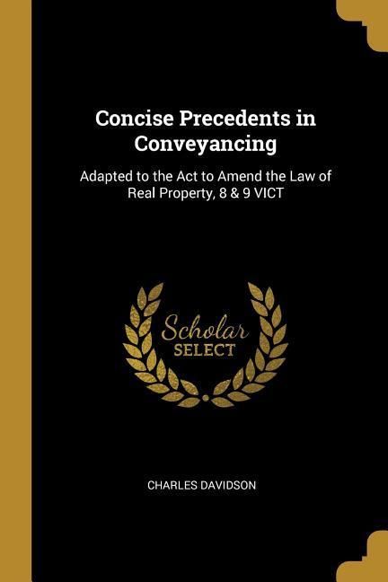 Produktbild: Concise Precedents in Conveyancing