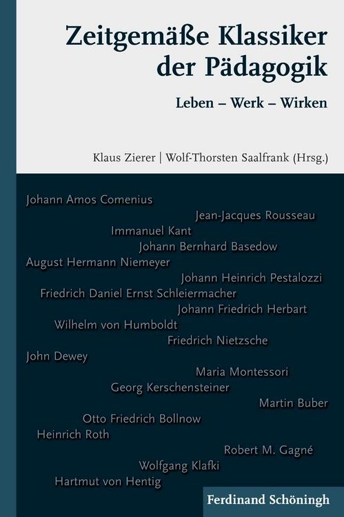 Produktbild: Zeitgem&auml;&szlig;e Klassiker der P&auml;dagogik