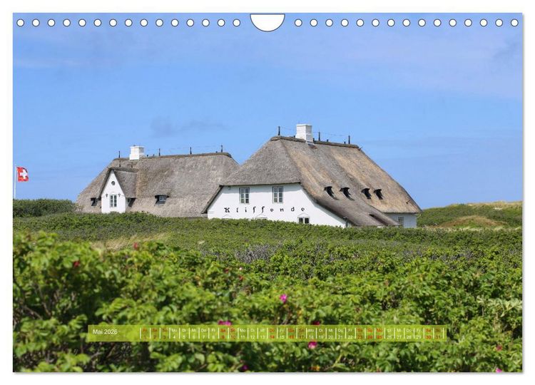 Produktbild: Sylt - Wasser, Wind und Wellen (Wandkalender 2026 DIN A4 quer), CALVENDO Monatskalender