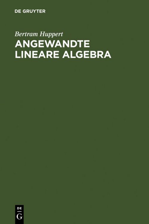 Produktbild: Angewandte Lineare Algebra