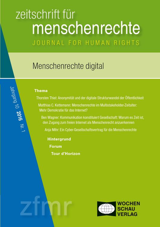 Produktbild: Menschenrechte digital