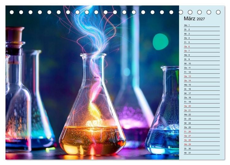 Produktbild: Destillat in Color (Tischkalender 2027 DIN A5 quer), CALVENDO Monatskalender