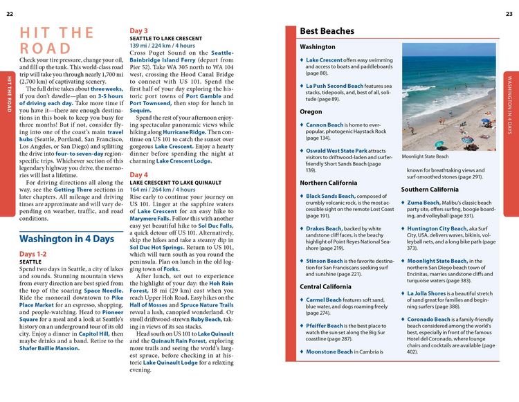 Produktbild: Moon Pacific Coast Highway Road Trip (Fifth Edition)