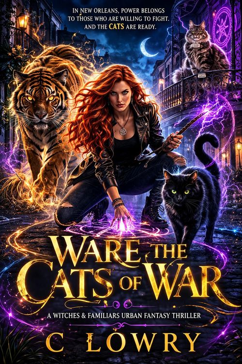 Produktbild: Ware the Cats of War (Ware the Cats of War - The Crescent City Coven, #1)