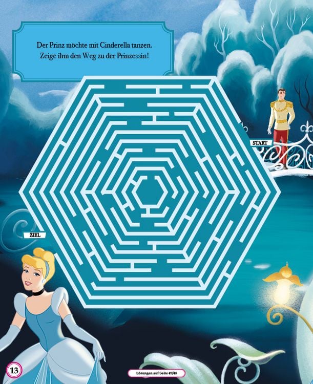 Produktbild: Disney Prinzessin: Mein gro&szlig;er Labyrinthe-Block