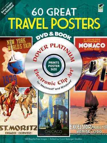 Produktbild: Grafton, C: 60 Great Travel Posters Platinum DVD and Book