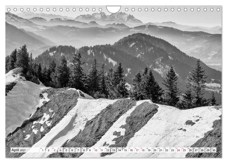 Produktbild: Traumhafte Allg&auml;uer Alpen (Wandkalender 2027 DIN A4 quer), CALVENDO Monatskalender