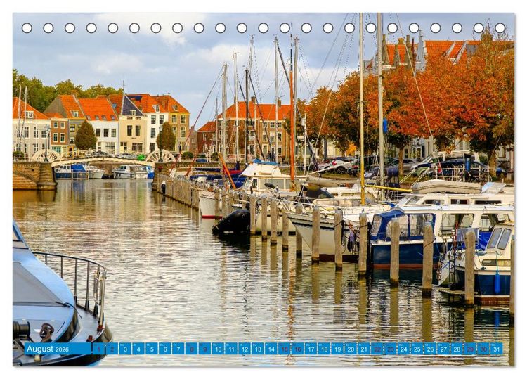 Produktbild: Ein Blick auf Middelburg in Zeeland (Tischkalender 2026 DIN A5 quer), CALVENDO Monatskalender