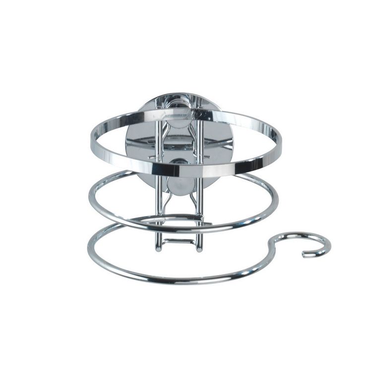 Produktbild: Turbo-Loc&reg; Edelstahl Haartrocknerhalter, rostfrei, Befestigen ohne bohren