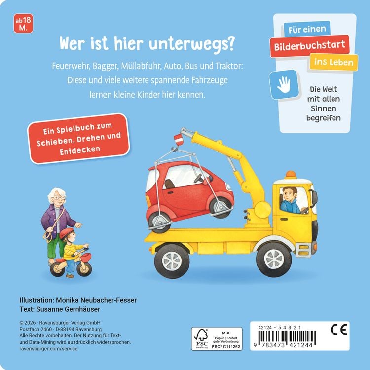 Produktbild: Alles, was R&auml;der hat - Fahrzeuge-Spielbuch mit Klappen, Drehscheiben, Schiebern
