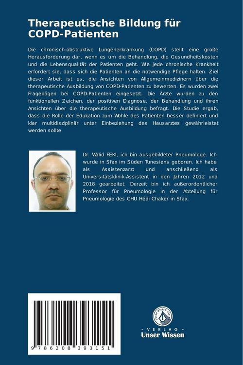 Produktbild: Therapeutische Bildung f&uuml;r COPD-Patienten