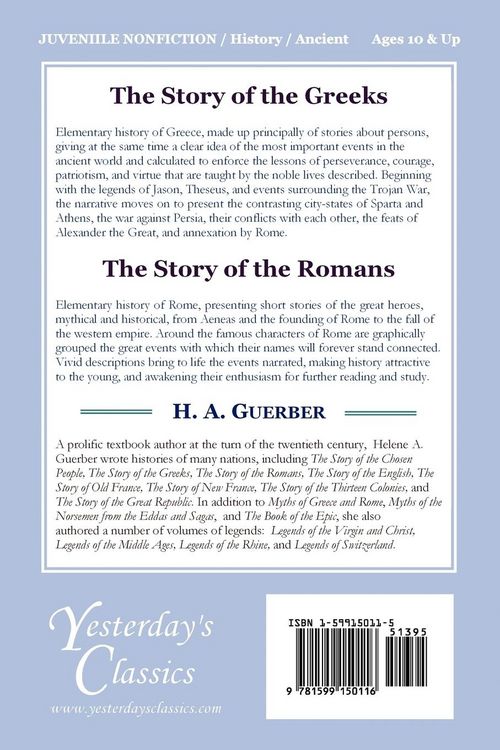 Produktbild: The Story of the Greeks (Yesterday's Classics)