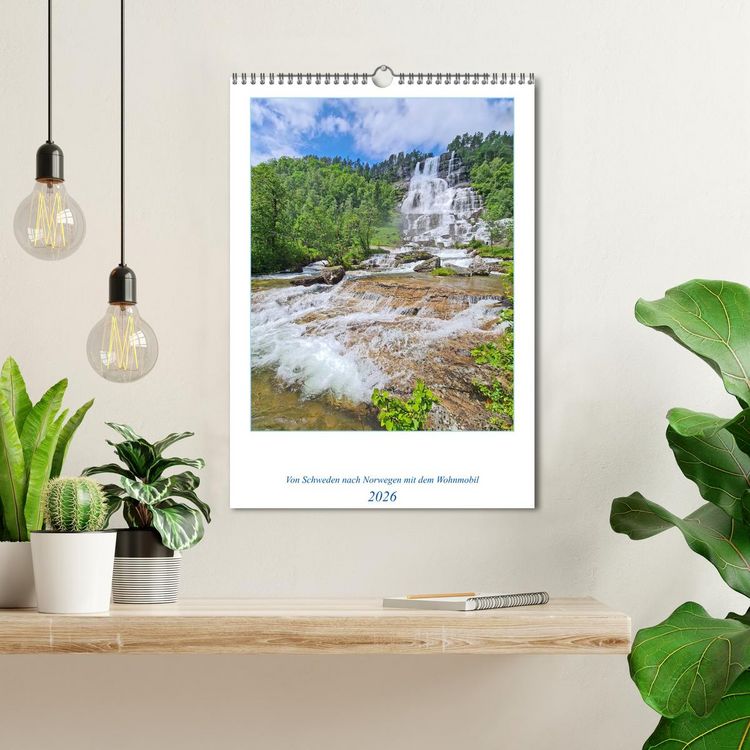 Produktbild: Skandinavien entdecken - Von Schweden nach Norwegen mit dem Wohnmobil (Wandkalender 2026 DIN A3 hoch), CALVENDO Monatskalender