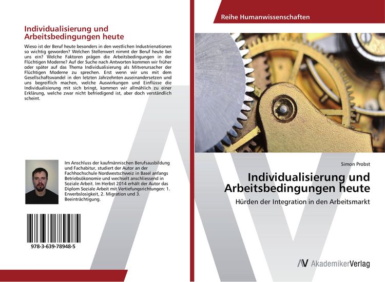 Produktbild: Individualisierung und Arbeitsbedingungen heute