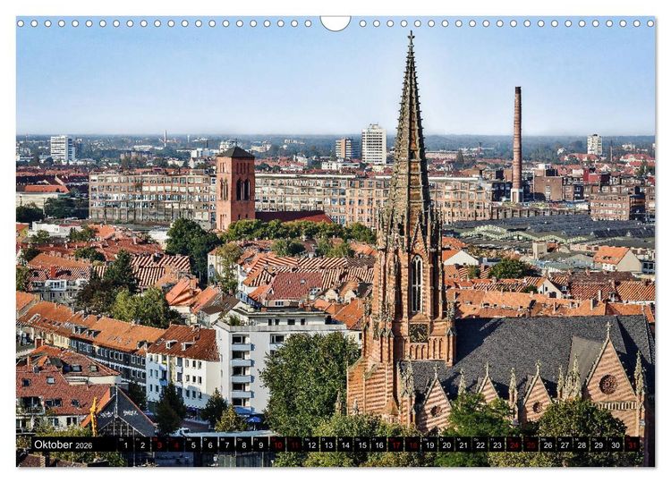Produktbild: Hannover - Luftige Einblicke (Wandkalender 2026 DIN A3 quer), CALVENDO Monatskalender