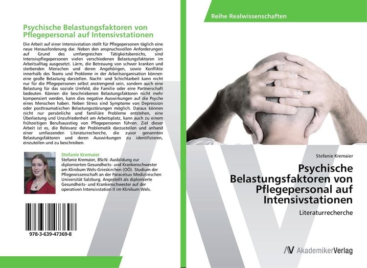 Produktbild: Psychische Belastungsfaktoren von Pflegepersonal auf Intensivstationen