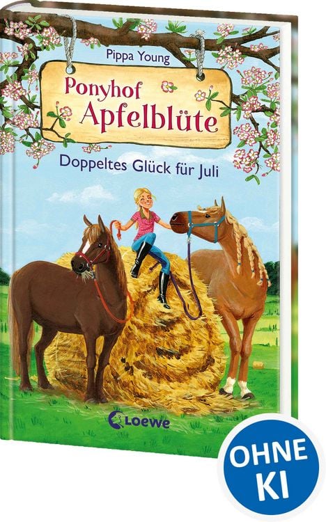 Produktbild: Ponyhof Apfelbl&uuml;te (Band 21) - Doppeltes Gl&uuml;ck f&uuml;r Juli