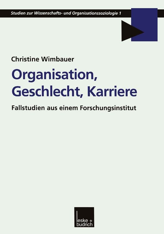 Produktbild: Organisation, Geschlecht, Karriere