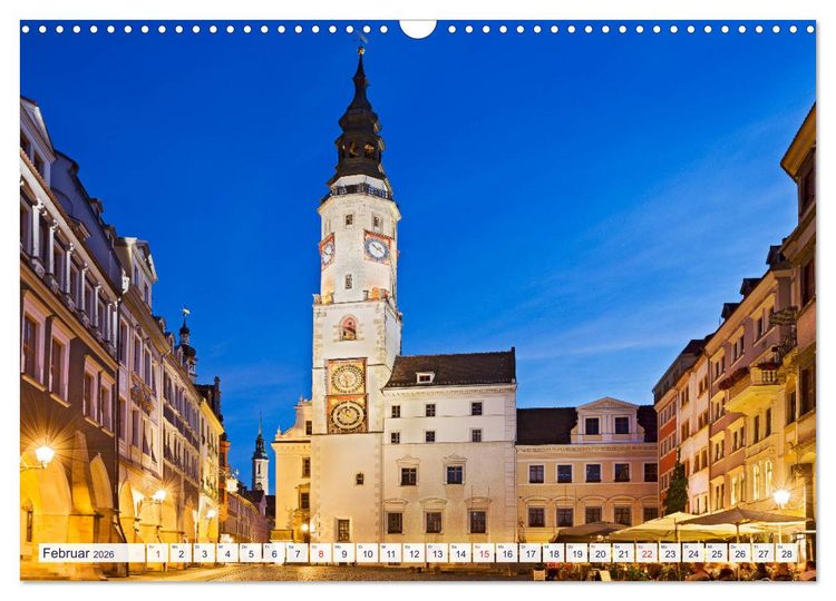 Produktbild: G&Ouml;RLITZ f&uuml;r Nachtschw&auml;rmer (Wandkalender 2026 DIN A3 quer), CALVENDO Monatskalender