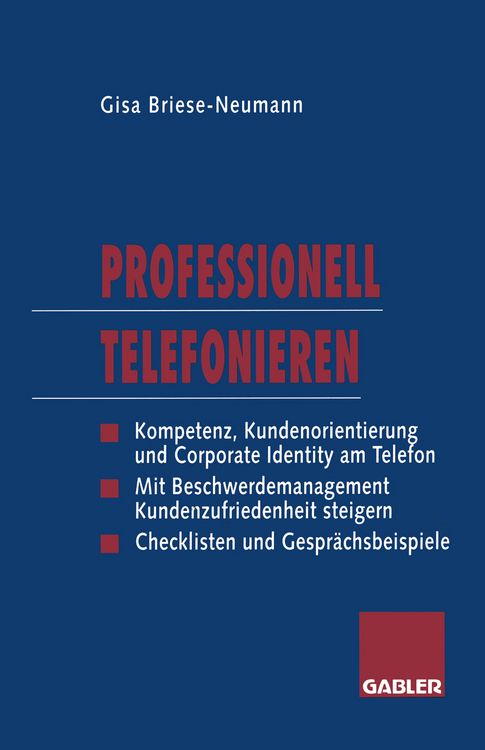 Produktbild: Professionell Telefonieren