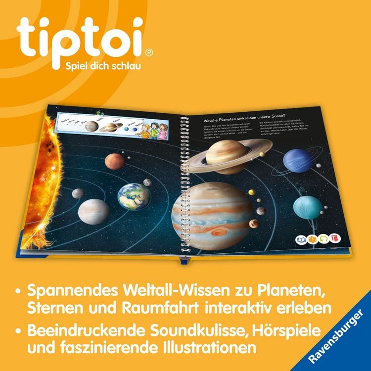 Produktbild: tiptoi&reg; Wieso? Weshalb? Warum? - Wir erkunden den Weltraum