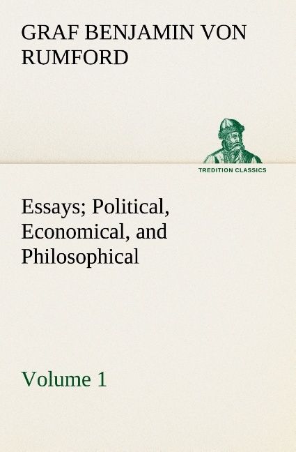 Produktbild: Essays Political, Economical, and Philosophical - Volume 1