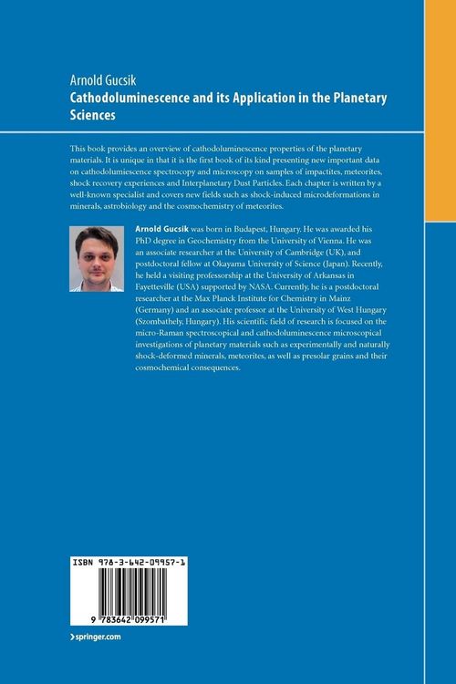Produktbild: Cathodoluminescence and its Application in the Planetary Sciences