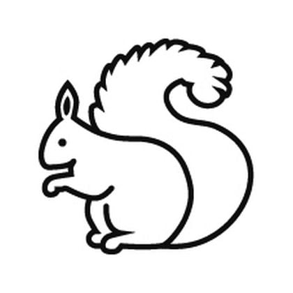 Produktbild: Stempel Mini Eichh&ouml;rnchen