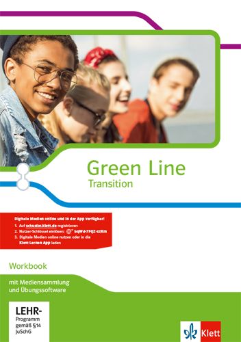 Produktbild: Green Line Transition. Workbook mit Nutzerschl&uuml;ssel und &Uuml;bungssoftware Klasse 10 (G8), Klasse 11 (G9)