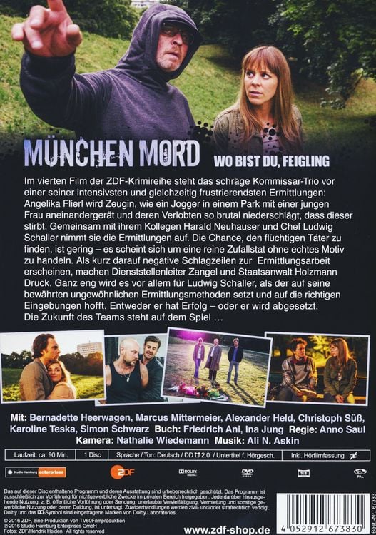 Produktbild: M&uuml;nchen Mord - Wo bist Du, Feigling