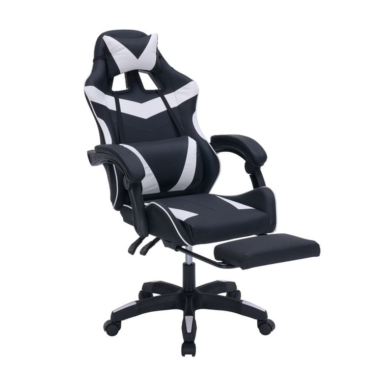 Produktbild: HTI-Living Drehstuhl Krit Eco Schwarz Weiss PVC Drehstuhl Krit Eco Schwarz Weiss PVC