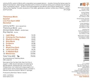 Produktbild: Live Five Spot 1958,revisited