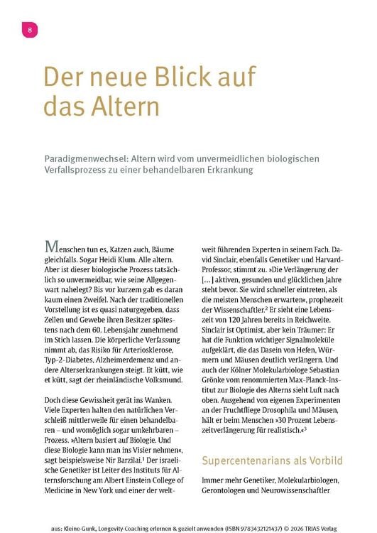 Produktbild: Longevity-Coaching erlernen und gezielt anwenden