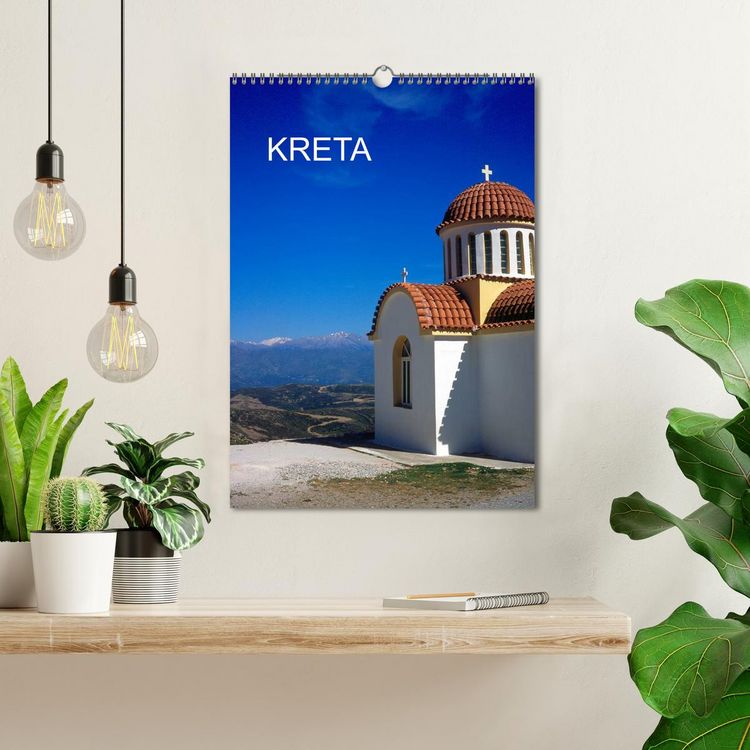 Produktbild: KRETA (Wandkalender 2026 DIN A3 hoch), CALVENDO Monatskalender