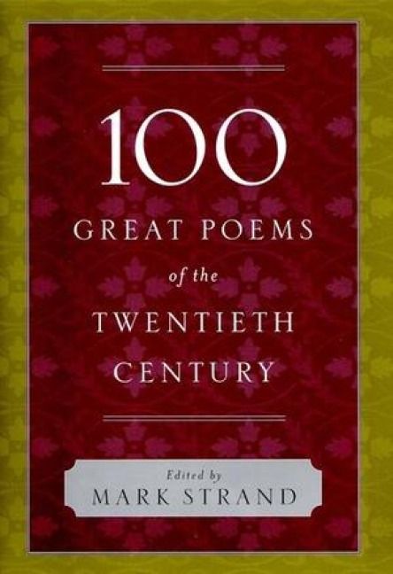 Produktbild: 100 Great Poems of the Twentieth Century