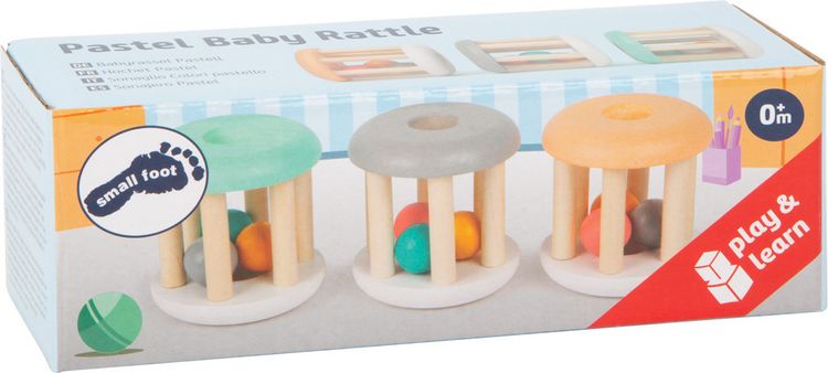 Produktbild: Babyrassel Pastell