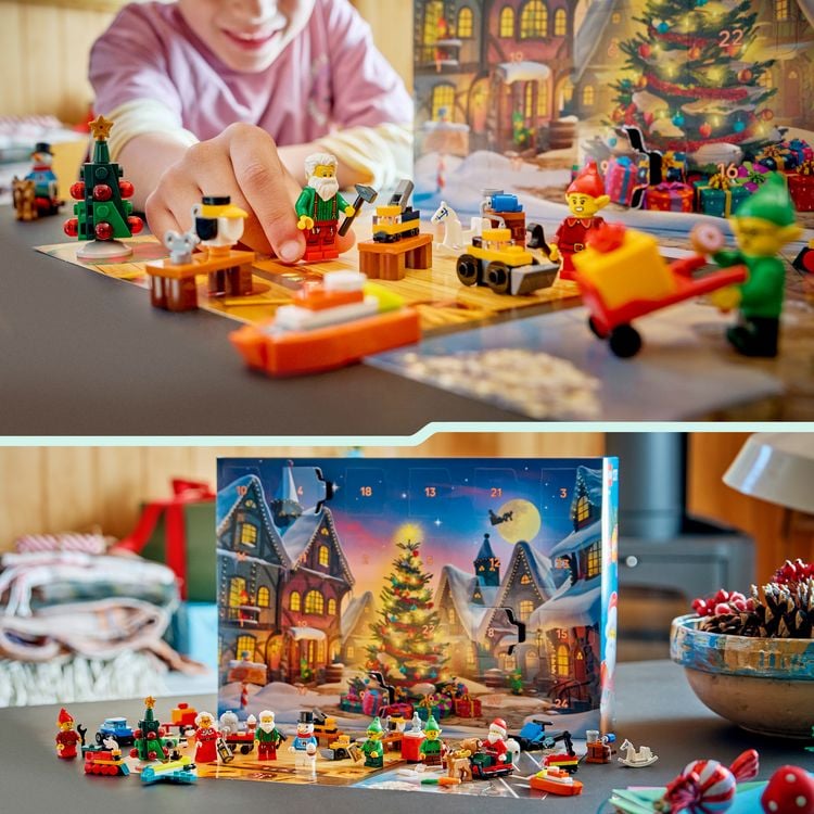 Produktbild: LEGO City Adventskalender 2026 Werkstatt des Weihnachtsmanns 60510