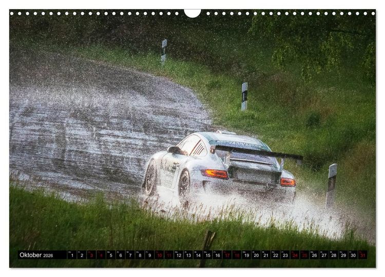 Produktbild: SCHNELL! AUTHENTISCH! MITTENDRIN! - RALLYE! (Wandkalender 2026 DIN A3 quer), CALVENDO Monatskalender