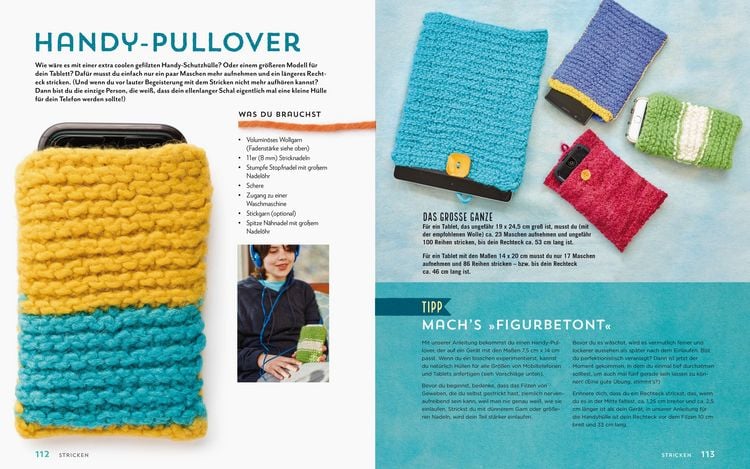 Produktbild: Stitch Camp &ndash; 18 ausget&uuml;ftelte Projekte f&uuml;r Kids + Teens