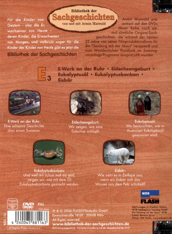 Produktbild: Bibliothek der Sachgeschichten (E3)E-Werk,Eukalyptus,Eidechsengeburt