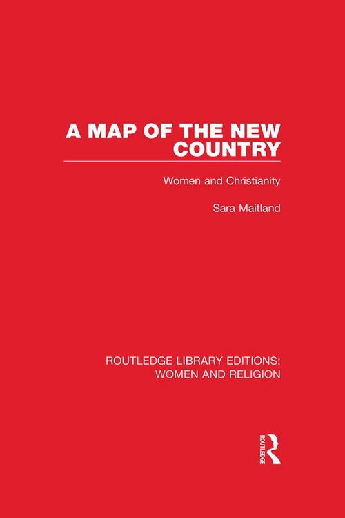 Produktbild: A Map of the New Country (RLE Women and Religion)