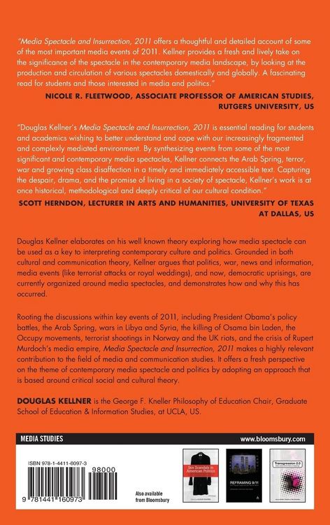 Produktbild: Media Spectacle and Insurrection, 2011