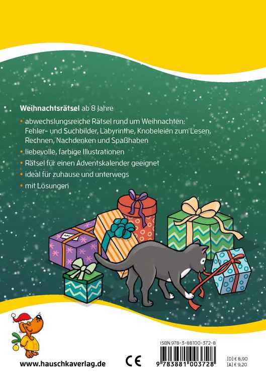 Produktbild: Weihnachtsr&auml;tsel &ndash; R&auml;tselblock ab 8 Jahre
