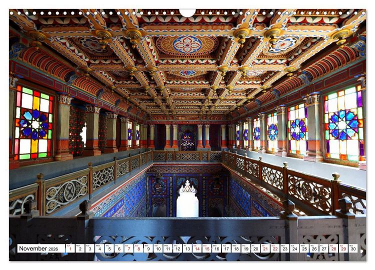 Produktbild: Discovering Sammezzano Castle (Wall Calendar 2026 DIN A3 landscape), CALVENDO 12 Month Wall Calendar