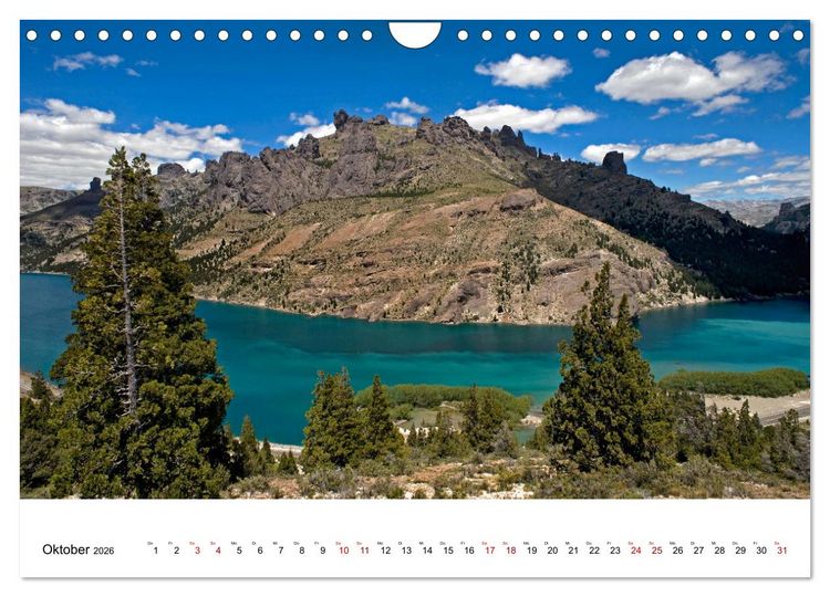Produktbild: Faszinierendes Patagonien (Wandkalender 2026 DIN A4 quer), CALVENDO Monatskalender