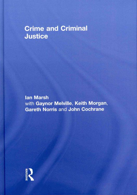 Produktbild: Crime and Criminal Justice