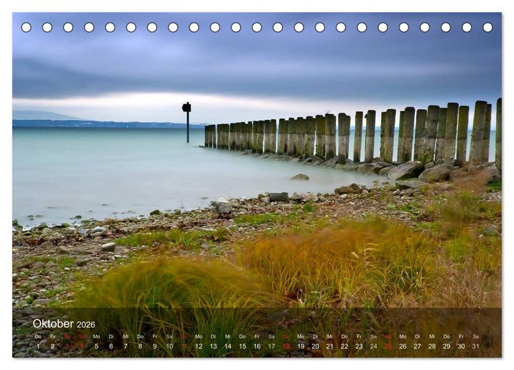 Produktbild: Stimmungsvoller Bodensee (Tischkalender 2026 DIN A5 quer), CALVENDO Monatskalender