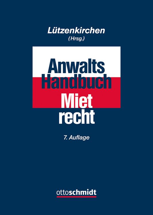Produktbild: Anwalts-Handbuch Mietrecht